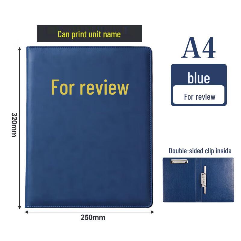 Business Leather A4 Document Folder