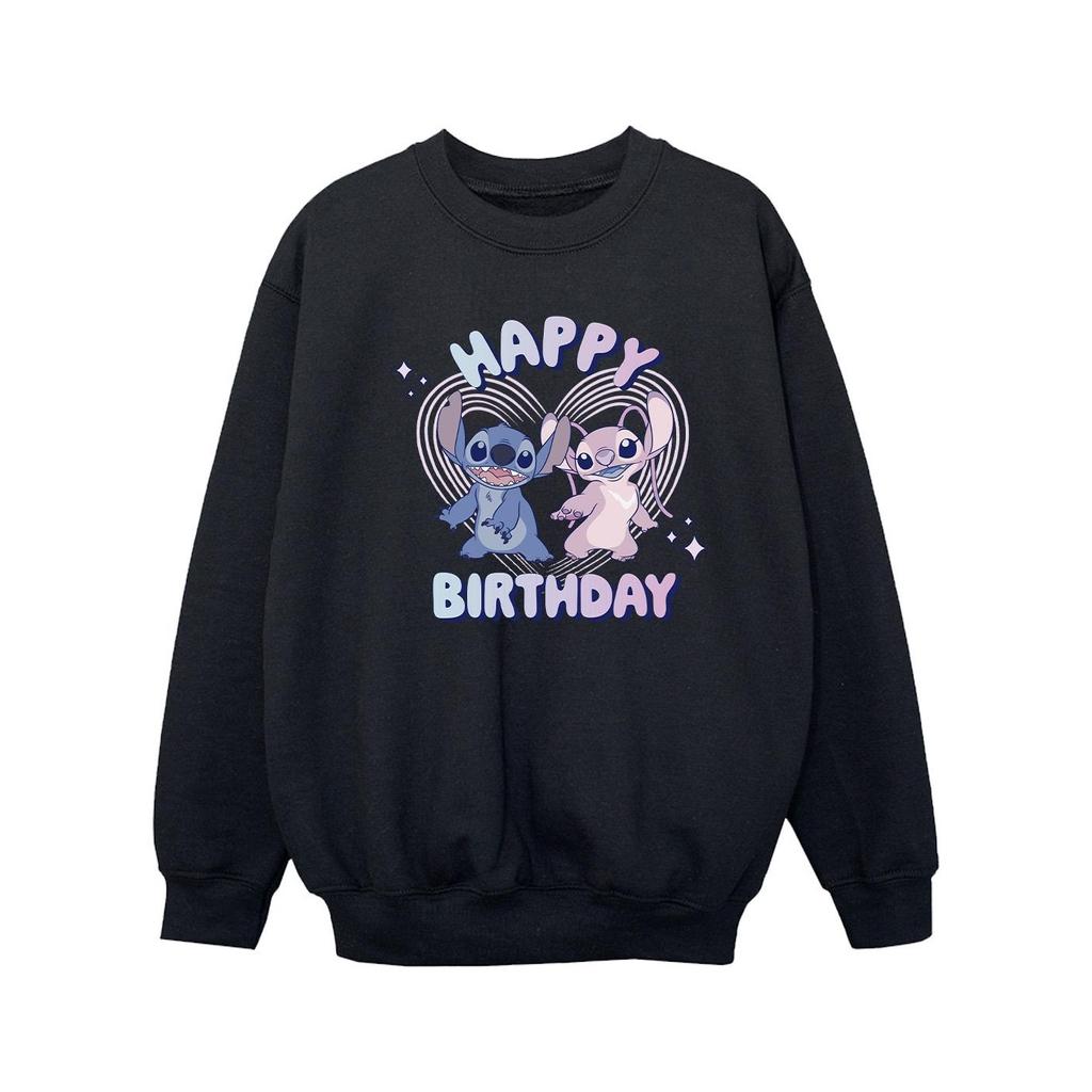 Lilo & Stitch Mädchen Alles Gute zum Geburtstag Sweatshirt