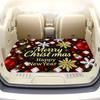 1Pcs Merry Christmas Car Trunk Mat Anti Slip Cargo Liner Waterproof Rear Storage Protector Floor Mat SUV Sedan Decor