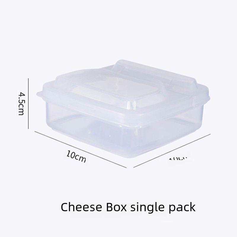 Refrigerator Storage Cheese & Fruit Box with Lid