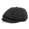 Spring Newsboy Caps Men Beret Hat Peaky Blinders 2026 Korean Autumn Casual Vintage Men's Caps Warm Knitted Berets