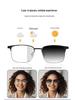 Smart Bluetooth Outdoor Glasses GS06/GS07: Metal Frame, Photochromic Lenses, Magnetic Charging, Dual Channel Audio.