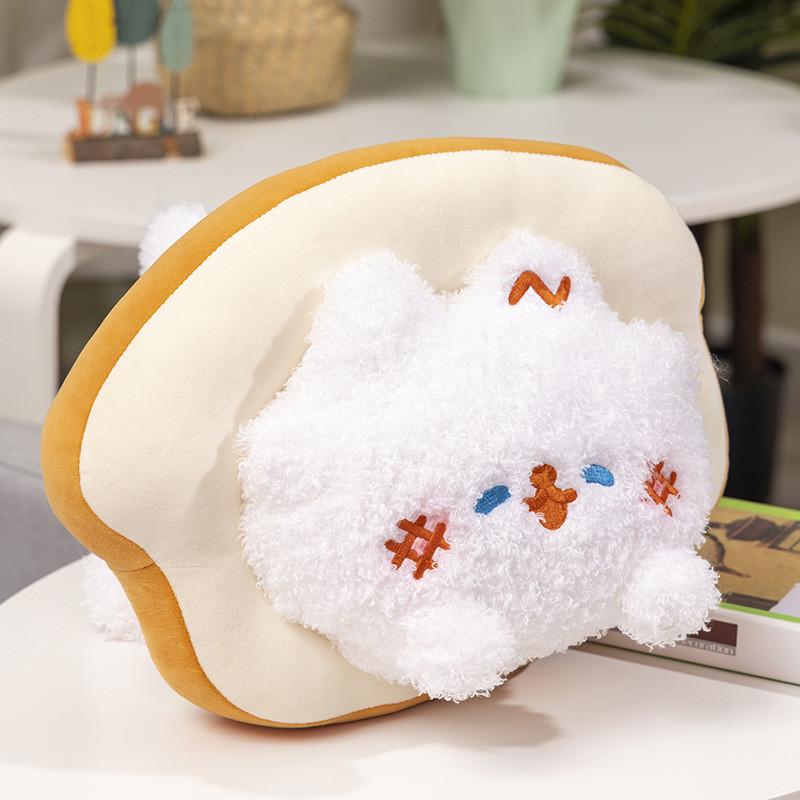 

Плюшевая Очаровательная Кукла-Кошка Мягкая и Нежная Длинная Плюшевая Игрушка Уникальный Подарок для Любителей Кошек Bread 25cm