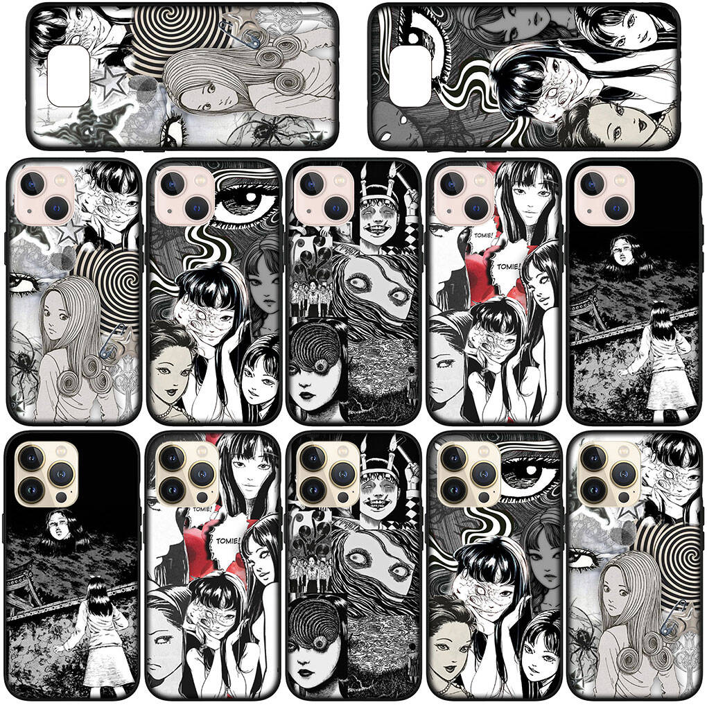 for Samsung Galaxy S25 S24 S23 iPhone 17 16 15 Xiaomi Redmi Note 14 13 12 11 Plus Pro Max XR A37 Phone Case Poster Tomie Junji Ito OPPO Huawei Cover