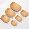 50Pcs Paper Food Boats, Paperboard Serving Basket, Food Snack Container for Party, Take-out Camping, Kitchen Cooking Baking Tool