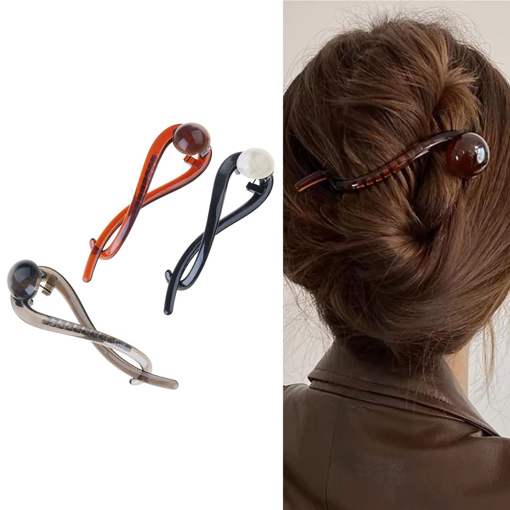 Hair Claw Clip Banana Clip Theme Hair Claw Clamp Elegant Slim Hair Holder Barrettes Strong Hold Hairpin for Girls