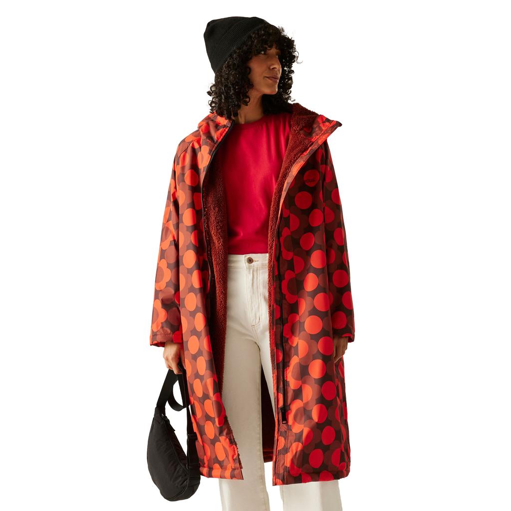 Regatta Womens/Ladies Orla Kiely Flowers Changing Robe