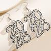 Delicate 2026 Theme Earrings Acrylic Fashion Accessories Party Wedding Earrings Suitable for Casual or Formal Occasions