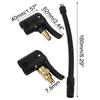 2 Pcs Car Valve Adapter For Car Tyre With 16cm Hose For Car Bicycles Motorcycle Portable Car Repair Tools