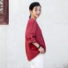 2026 Spring Women's Long Sleeve Cotton Linen White Shirt - Artistic, Versatile, and Commuting-Friendly.