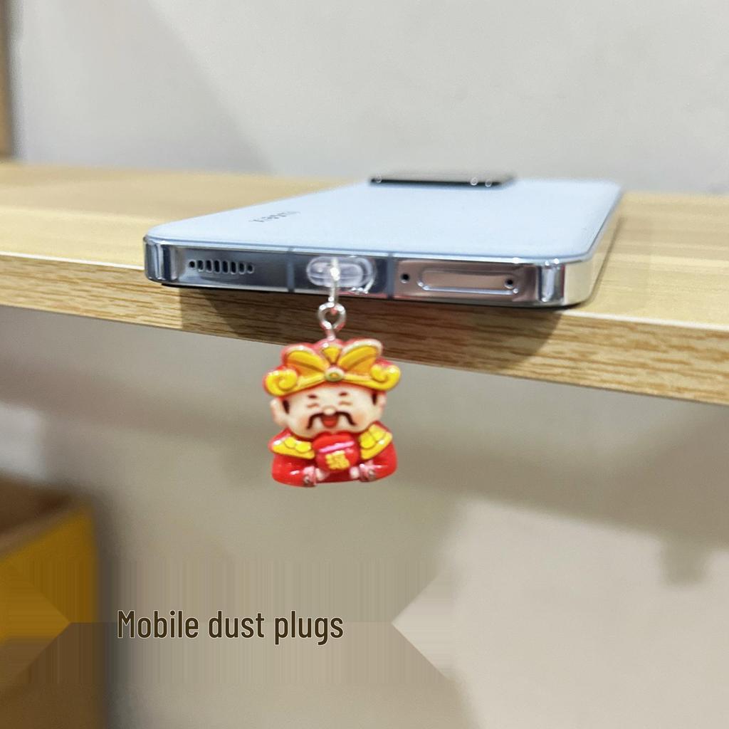 Universal Dust Plug for Apple Devices: Type-C Earphone, Charging Port, Mobile Decoration