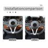 Real Carbon Fiber Steering Wheel Trim For Alfa Romeo Giulia Stelvio 2017-