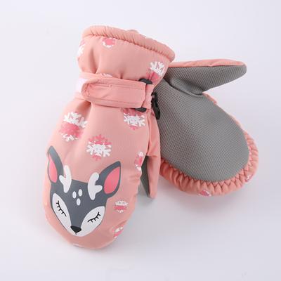 Children's Warm Gloves, Winter Fleece-lined Cold-proof Gloves