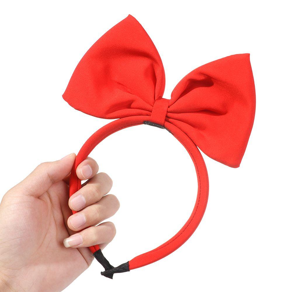 Accessories Cosplay Costume Handmade Headdress Big Bow Headband Party Decoration Bowknot Hair Bands