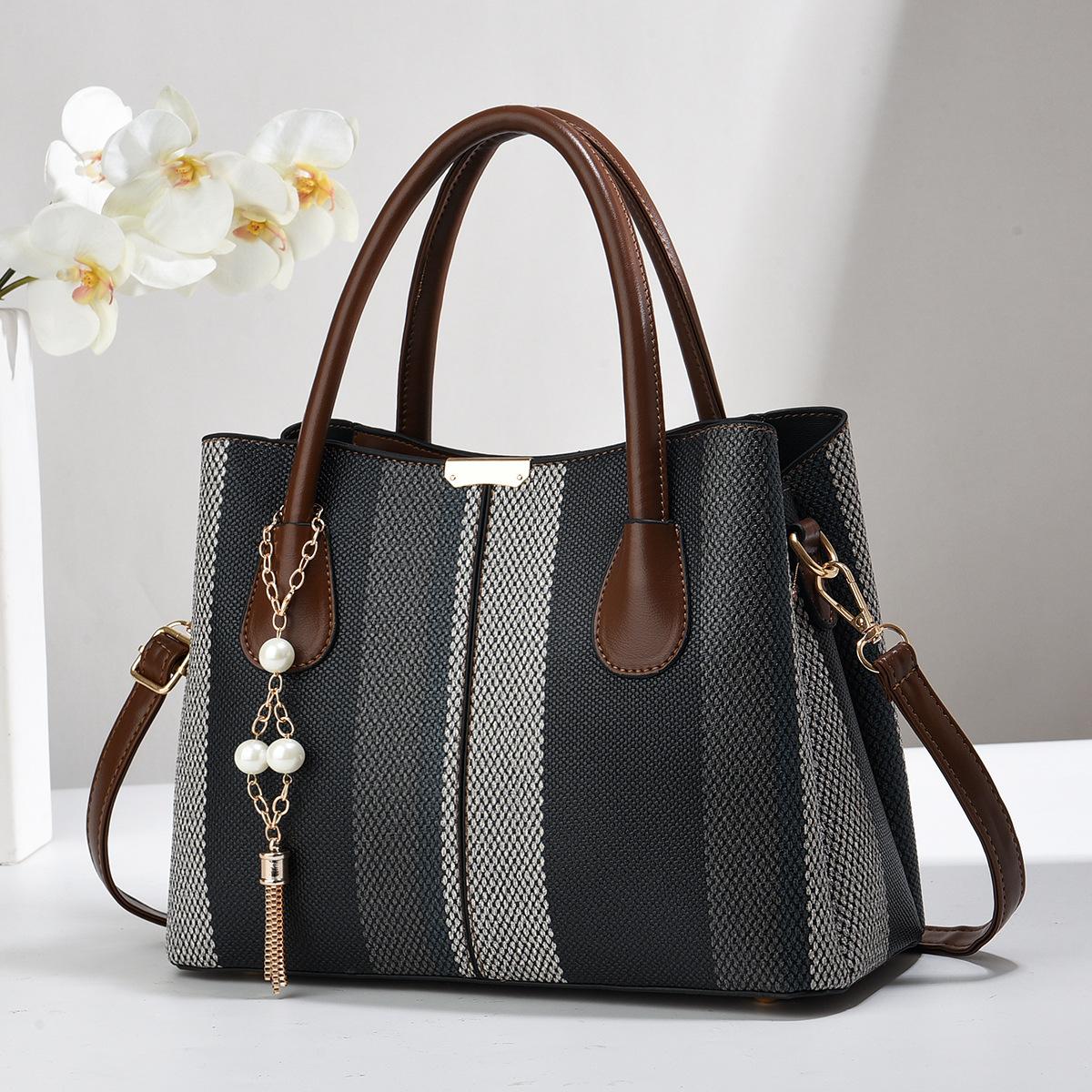 

Женская сумка модная цветовая гамма большая вместимость женская сумка на плечо сумка-мессенджер универсальная сумка 29*13*21cm