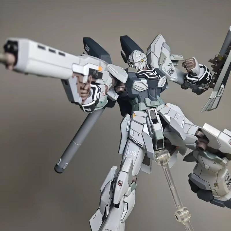 HG 1/144 Sinanju Stein NT Ver Mech Model Assembly Kits Action Figures Desktop Decoration Doll Boy Toy Surprise Gift Collectible