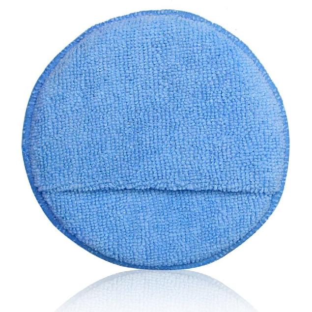 Microfiber Wax Applicator, AutoCare Ultra-Soft Microfiber Wax Applicator Pads With Finger Pocket Wax Applicator For Cars Wax Applicator Foam Sponge