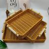 Handgeflochtener Aufbewahrungs- & Obstkorb im Rattan-Stil