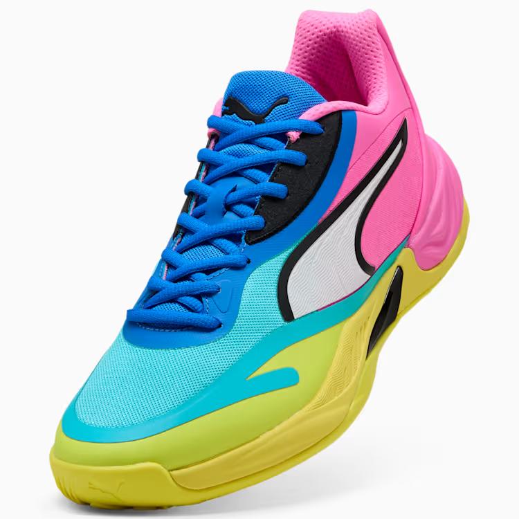 312374-07 Puma All-Pro Nitro 2 SkyBreak Poison Pink Bright Aqua (Men's)