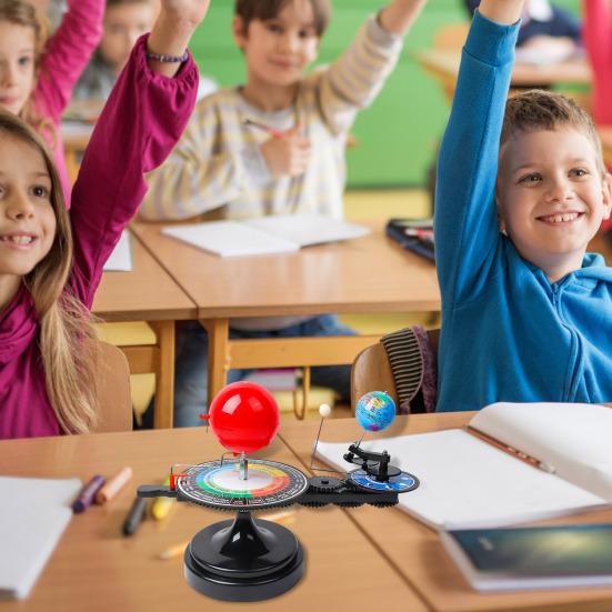 Solar System Model Kit Kids Sun Earth Moon Orbital Model Kit Astronomy Science Education Teaching Tool