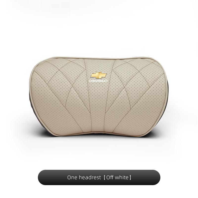Car Soft Cushion Waist Cushioning Seat Headrest Neck Pillow For Chevrolet Corvette Montana TrailBlazer Silverado Traverse Camaro