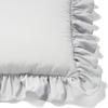 Francfranc [Online Shop Exclusive] Frilled Floor Mat, 70 X 180 Cm, Gray, 2025 Model, Fluffy Nap Cushion