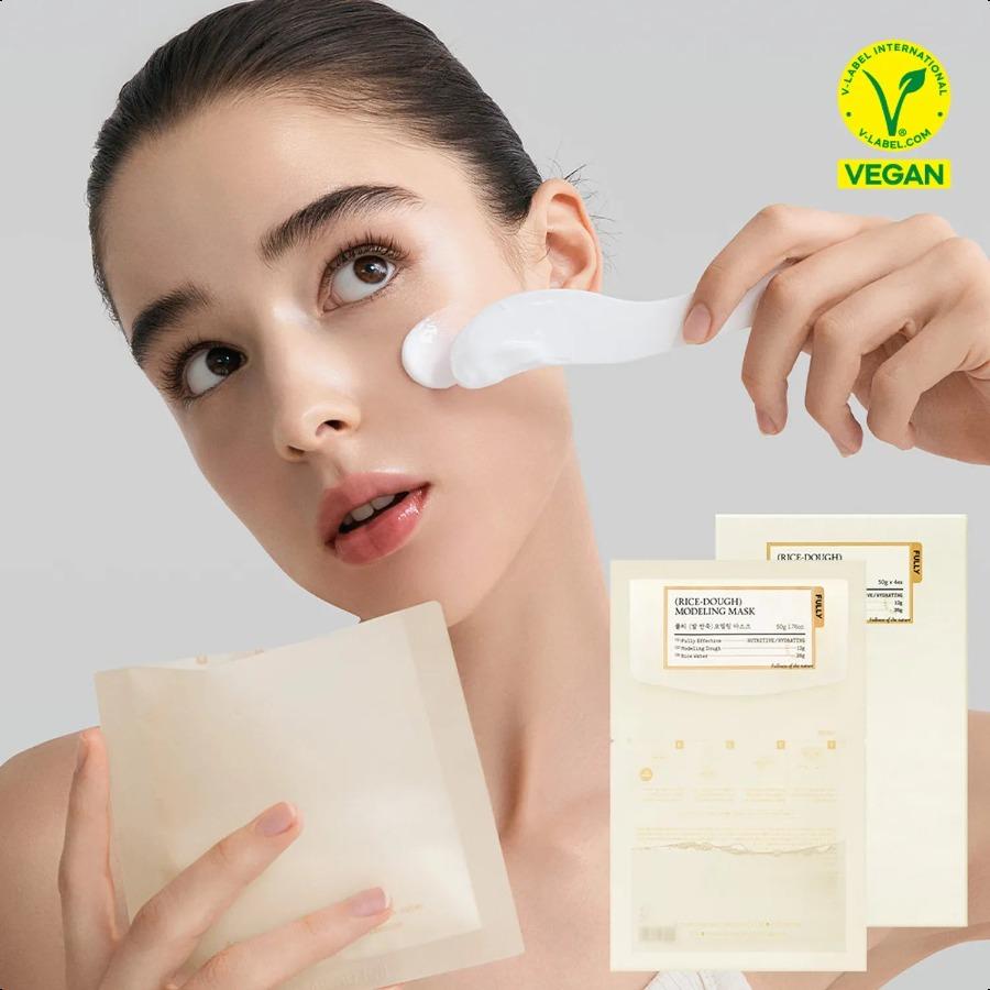 fully Rice Dough Modeling Mask Sheet 4ea Mask Sheet 4ea