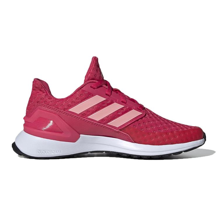 Adidas Run J Abrasion Resistant Low top Kids' Running Shoes Red Teenagers FV4102