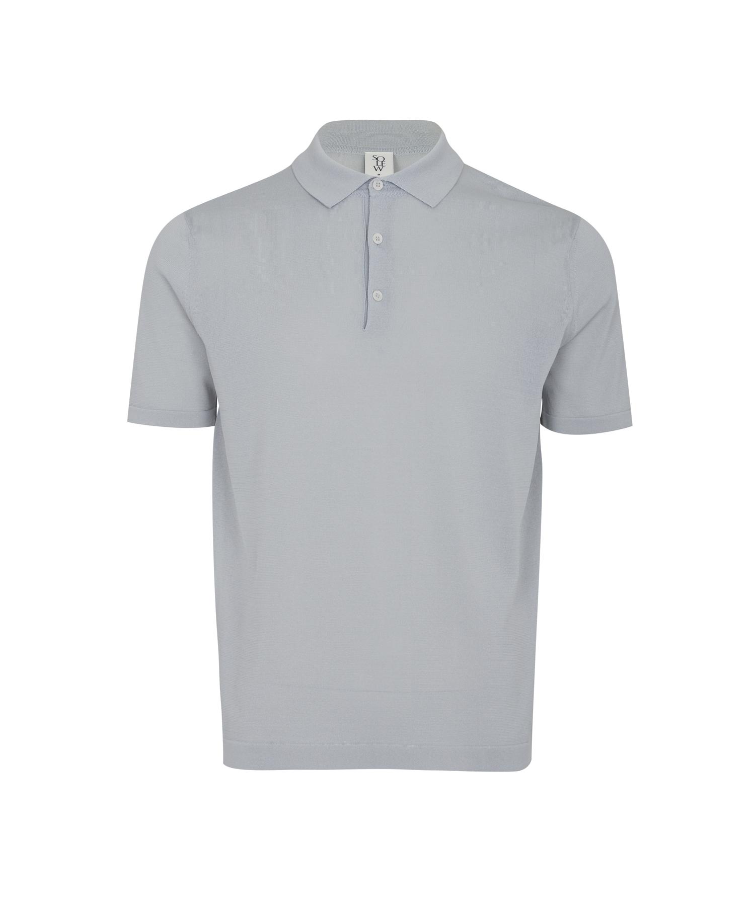 Soru Premium Short Sleeve Summer Knit_Light Gray L