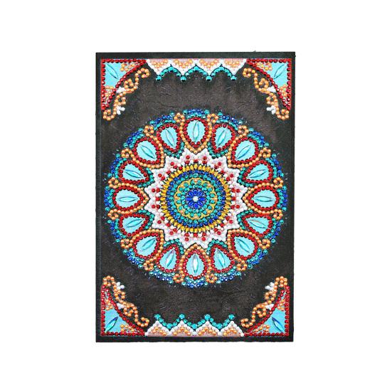 Funkelndes Strass-DIY-Notizbuch, Erinnerungen schaffen, A5, Wasser-Strass-Malerei-Tagebuch, Zeichnungs-Notizbuch