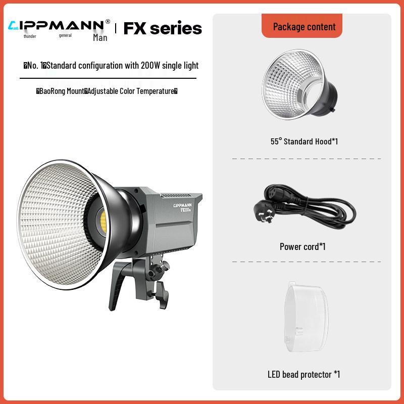 Leipman 300W LED Fill Light for Streamers: Soft Light for Beauty Photography, Studio, Clothing & Portrait Shooting