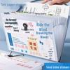 A4 Multi-Layer Test Paper Storage Folder for Students - Accordion Organizer for Junior & High School Students