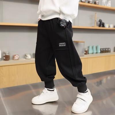 Fashion Boys Drawstring Trousers Loose Trend Versatile Casual Trousers New Sports Trousers Children's Trousers
