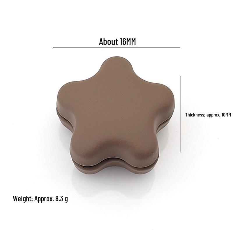 Muslim Hijab Camellia Magnetic Brooch: Anti-Exposure, Fixes Securely