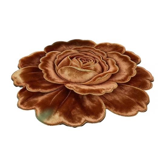 

Коврик для пола Нескользящий Ковер с цветочным узором 3D Реалистичный узор Коврик для ванной Супервпитывающий Коврик для душа Быстросохнущий Мягкий ковер 80 cm B