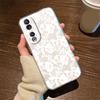 Rose Flower Oil Painting Phone Case For Honor 200 90 Lite X7 70 X8 Transparent Clear Shockproof Cover  Romantic Lace Pattern Tpu