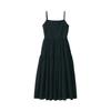 [Muji] Women’s Voile Camisole Dress BC2IKA4S Black Women’s L