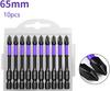 D1 Magnetic Phillips Head Screwdriver Bit: Anti-slip, Shock-resistant, High Hardness with Strong Magnetic Grip