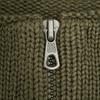 MAX&CO Made In Italy Knit Jacket S Khaki Zip Up Women Used