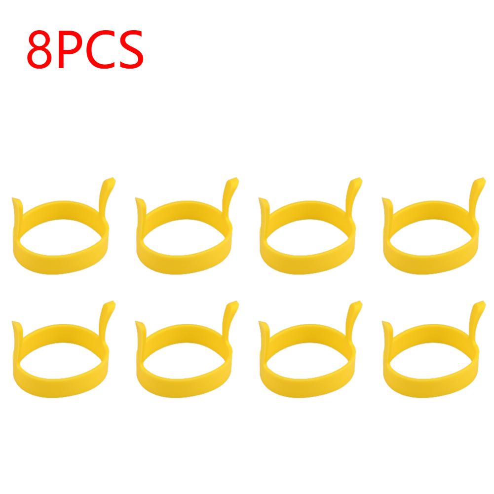 1-10Pcs Silicone Ring Fried Egg Mold Nonstick Pancake Ring Molds Heat Resistant Kitchen Omelette Tool Creative for Cooking DIY
