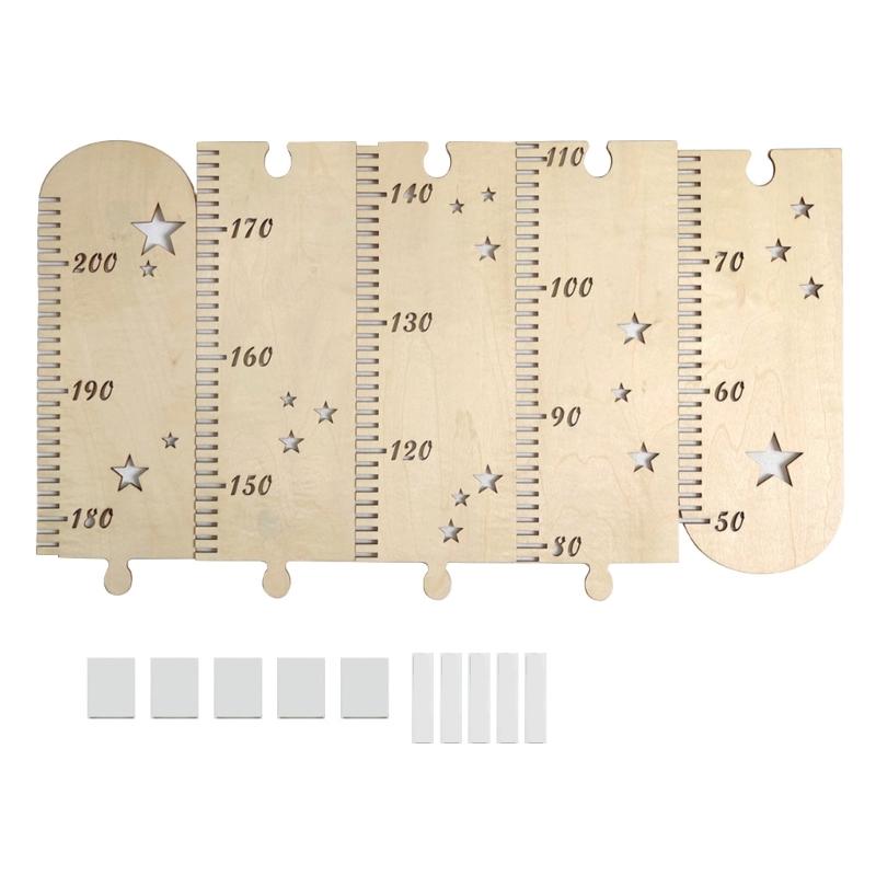 

1Set Kids Height Growth Chart Ruler Children Height Gauge Room Decoration for Home Bedroom Dormitory Household 1