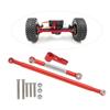 Steering Rod Link Arm Aluminum Alloy Steering Link Rod for MN86K 1 12 RC CarRed