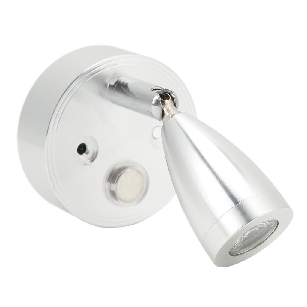 10V?30V RV Reading Light LED Spotlight Bedside Lamp 3500K Warm White for Boat Camper Trailer