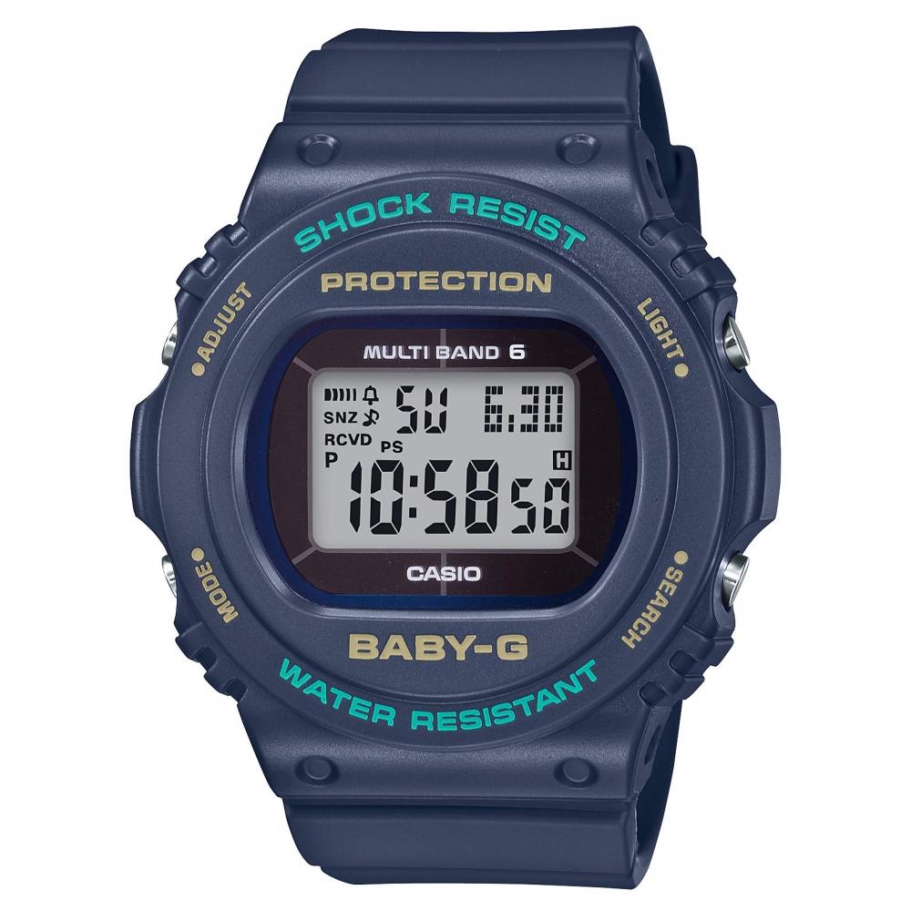 

[Casio] Детские часы Radio Wave Solar BGD 5700 2JF женские синие