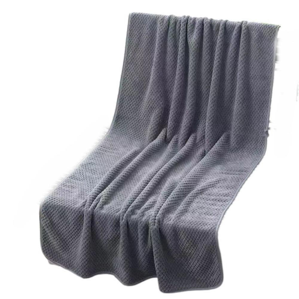 Coral Fleece Adult Bath Towel Thickenin Shower Towel Skin-Friendly Bath Wiping for Men and Women