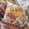 Anime Ccandy Candy Cushion Cover Inches Farmhouse Decor Home Throw Pillow Covers for Couch Decorations