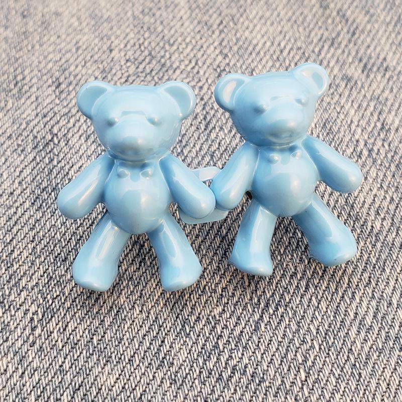 Bear Waist Slimming Adjustable Button Jeans Buckle - Detachable Tightening Pair