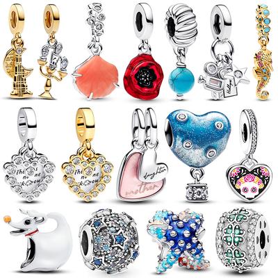 Charms Original Neu Anhänger Perlen Passend für Armbänder Halskette Für Frauen Charm Kupfer Luxus DIY Schmuck Geschenke
