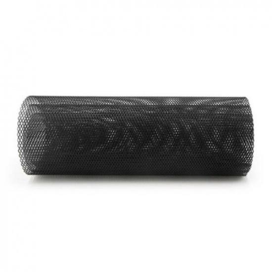 Universal Black Metal Car Bumper Hood Grille Radiator Mesh Cover Gitter 40"x13"