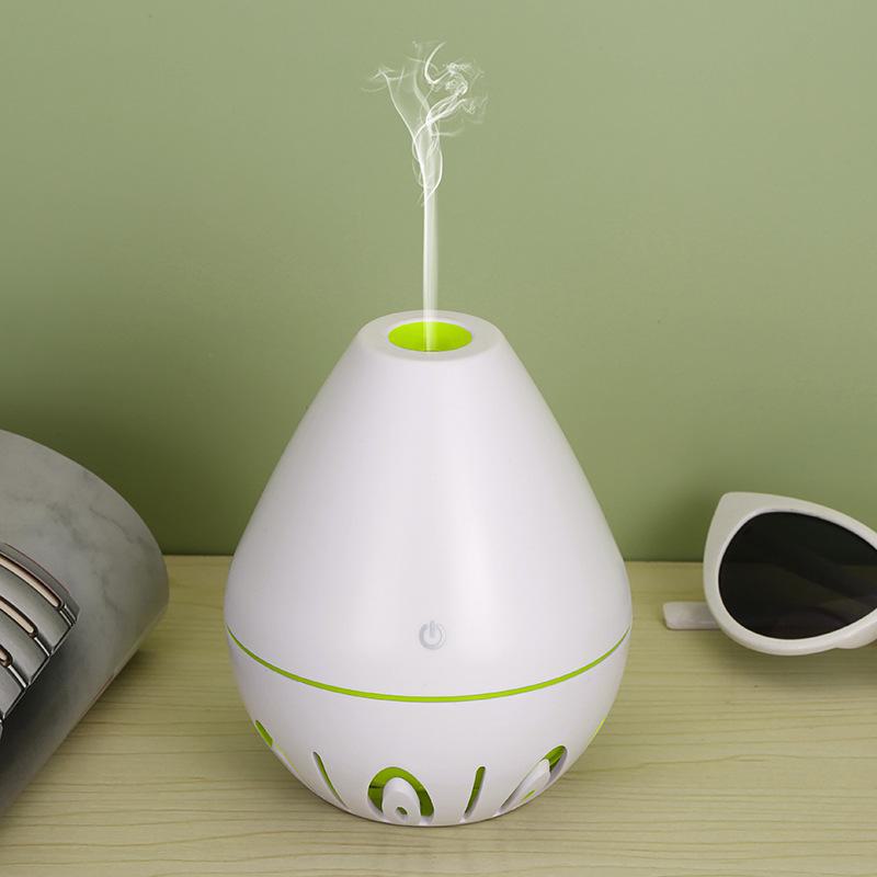 Creative USB Fog & Wood Grain Aromatherapy Humidifier with Custom Logo Option